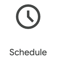 SCHEDULE icon